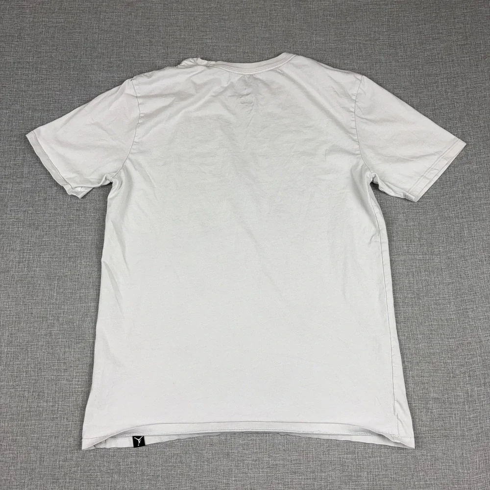 Jordan Shirt Mens M White Jumpman Graphic Tee Crewneck Tagless Cotton Jersey